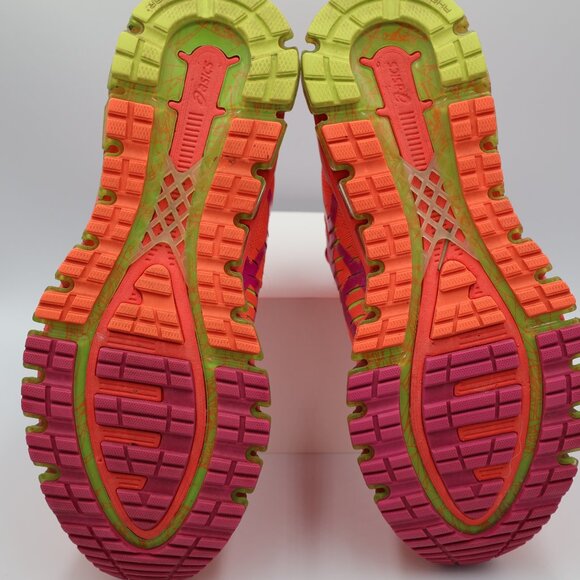 Asics Gel-Quantum 360 Women's Size 7.5 Running Shoes Flash Coral Pink Glow - Picture 4 of 11